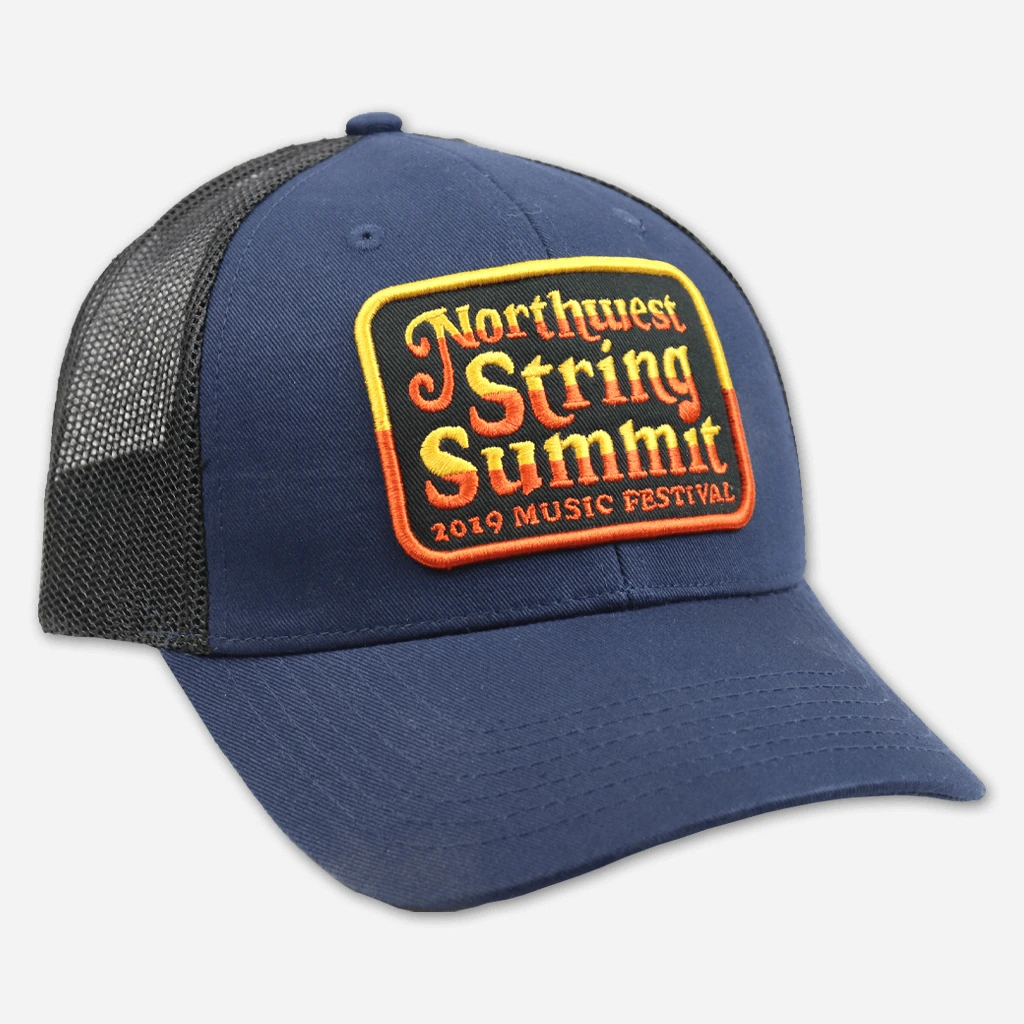 Northwest String Summit New Merch Retro Mesh Snapback Hat 1 Northwest String Summit New Merch Retro Mesh Snapback Hat