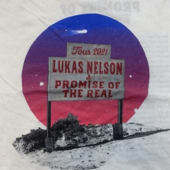 Lukas Nelson & Promise Of The Real New Merch 2021 Tour Baseball T-Shirt