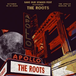 NIVA The Roots Live At Apollo Theater - Hand Screen-Printed Poster