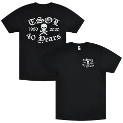 T.S.O.L. 40 Years Pocket Print T-Shirt New Merch