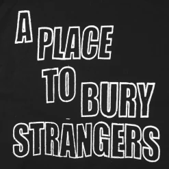 A Place To Bury Strangers Classic Logo Black Tote Bag New Merch