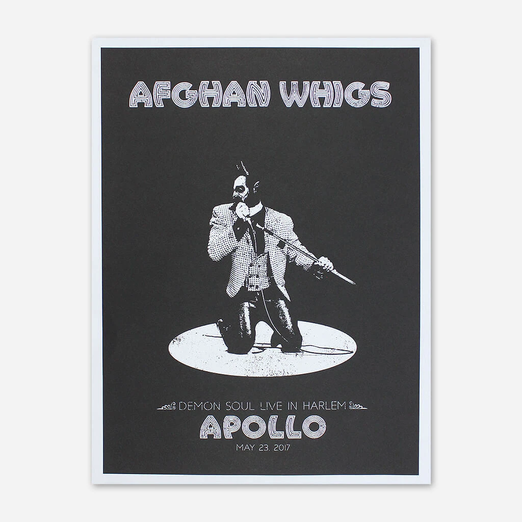 Afghan Whigs - Limited Edition Apollo Show Poster New Merch 1 Afghan Whigs - Limited Edition Apollo Show Poster New Merch