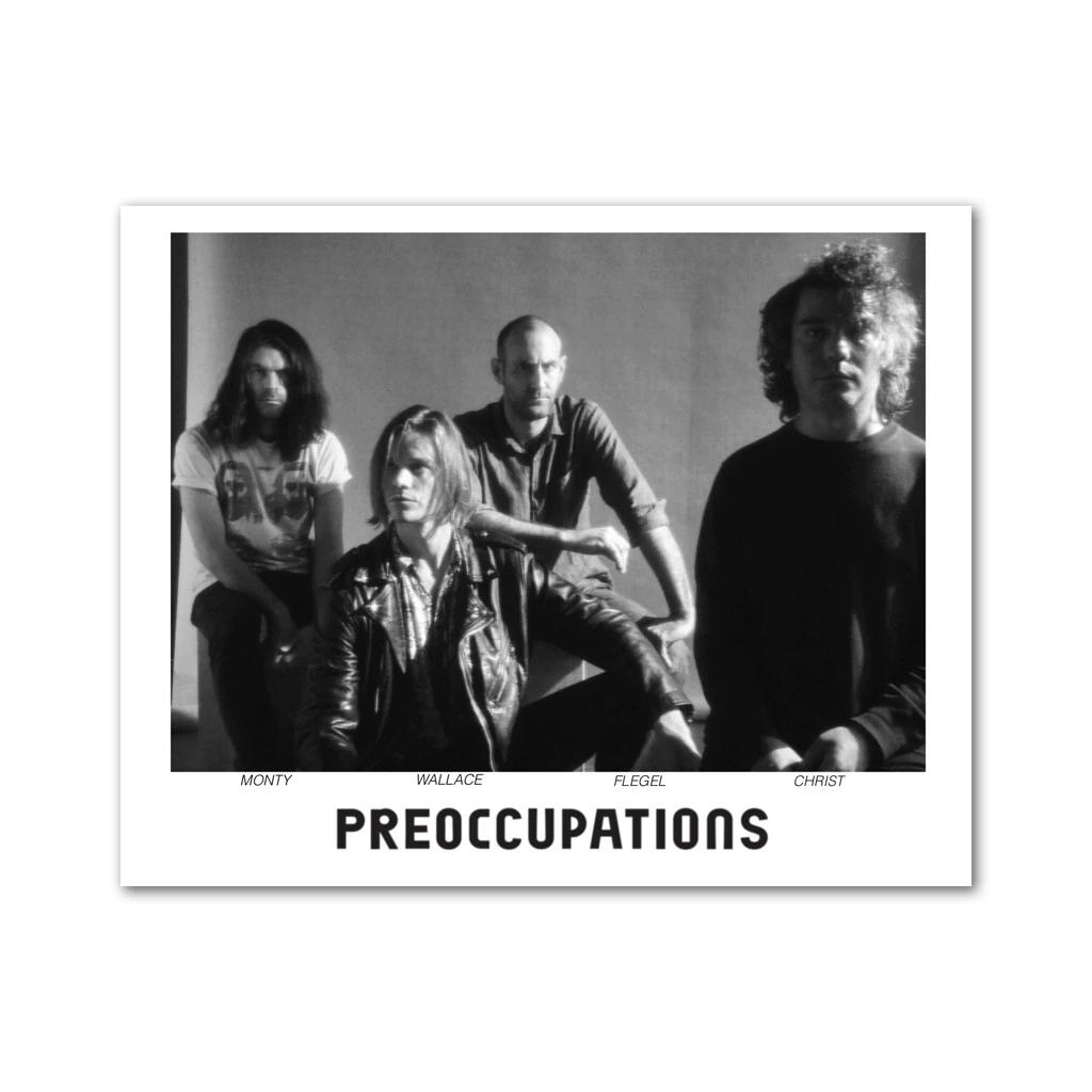 Preoccupations Arrangements Clear Vinyl New Merch 3 Preoccupations Arrangements Clear Vinyl New Merch