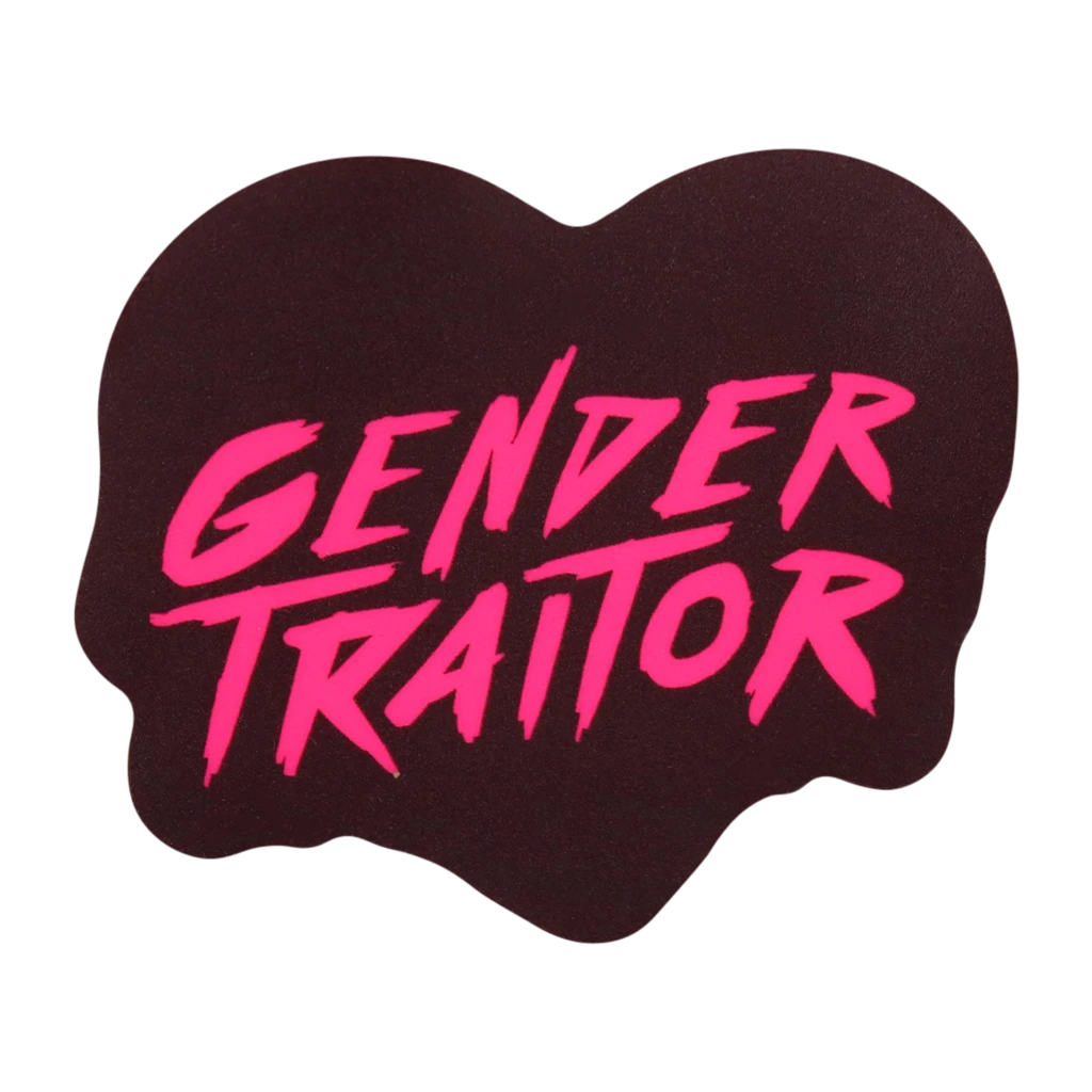 Autostraddle New Merch Gender Traitor Sticker 3 Autostraddle New Merch Gender Traitor Sticker