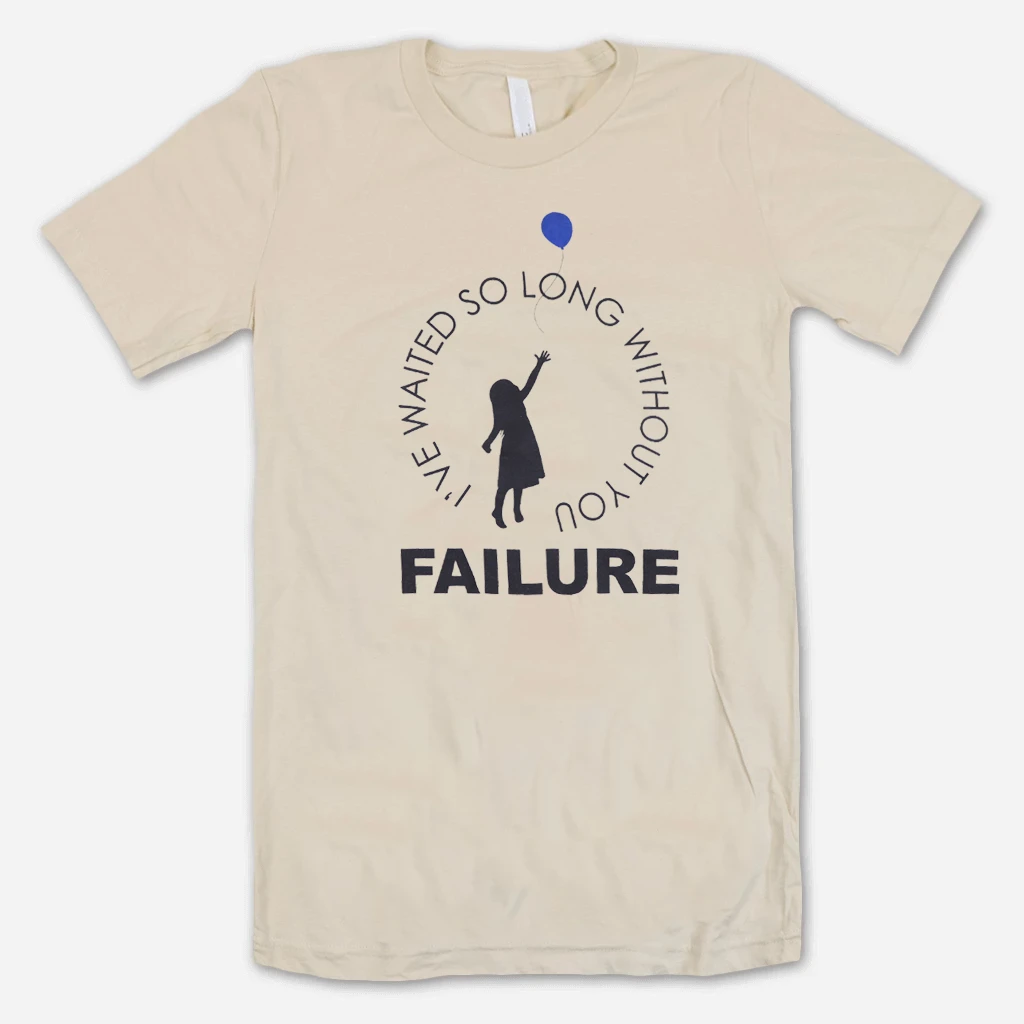 Failure New Merch Dirty Blue Balloons Cream T-Shirt 1 Failure New Merch Dirty Blue Balloons Cream T-Shirt