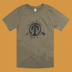 Lukas Nelson & Promise Of The Real New Merch Broken Arrow Heather Brown T-Shirt