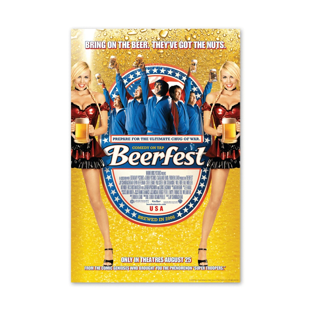 Broken Lizard Beerfest Poster New Merch 1 Broken Lizard Beerfest Poster New Merch