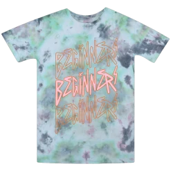 BEGINNERS Stacked Tie Dye T-Shirt New Merch