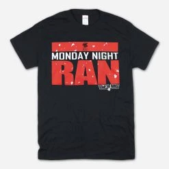 Mega Ran Monday Night Ran T-Shirt New Merch