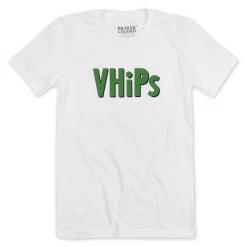 Broken Lizard New Merch VHiPS White T-Shirt