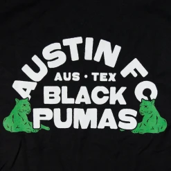 New Merch Black Pumas X Austin FC 2022 T-Shirt