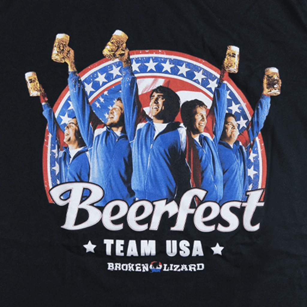 Broken Lizard New Merch Beerfest Team USA T-Shirt 2 Broken Lizard New Merch Beerfest Team USA T-Shirt