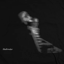 Skullcrusher Silhouette Black Long Sleeve T-Shirt