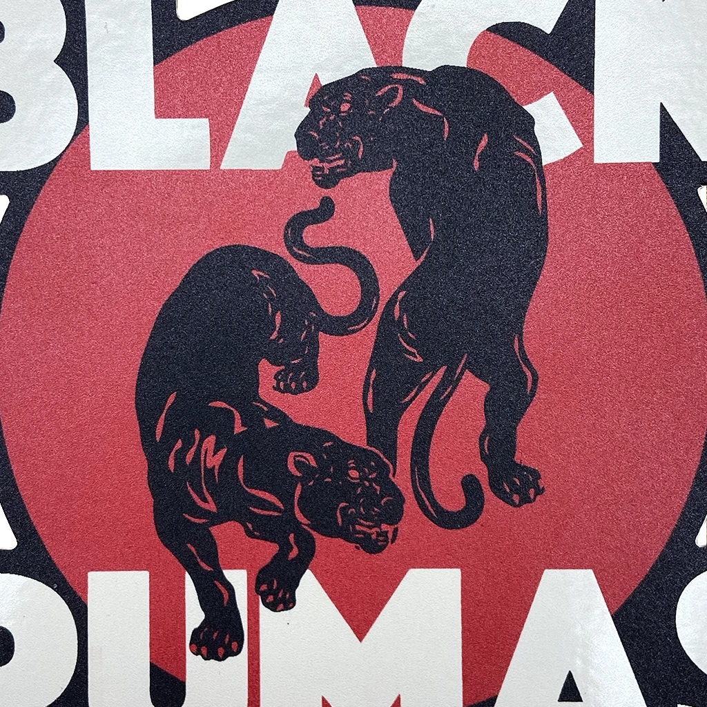 Black Pumas Double Puma Die Cut Sticker New Merch 2 Black Pumas Double Puma Die Cut Sticker New Merch