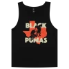 Black Pumas New Merch Double Puma Texas Unisex Black Tank