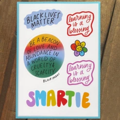 New Merch Blair Imani Sticker Sheet Set