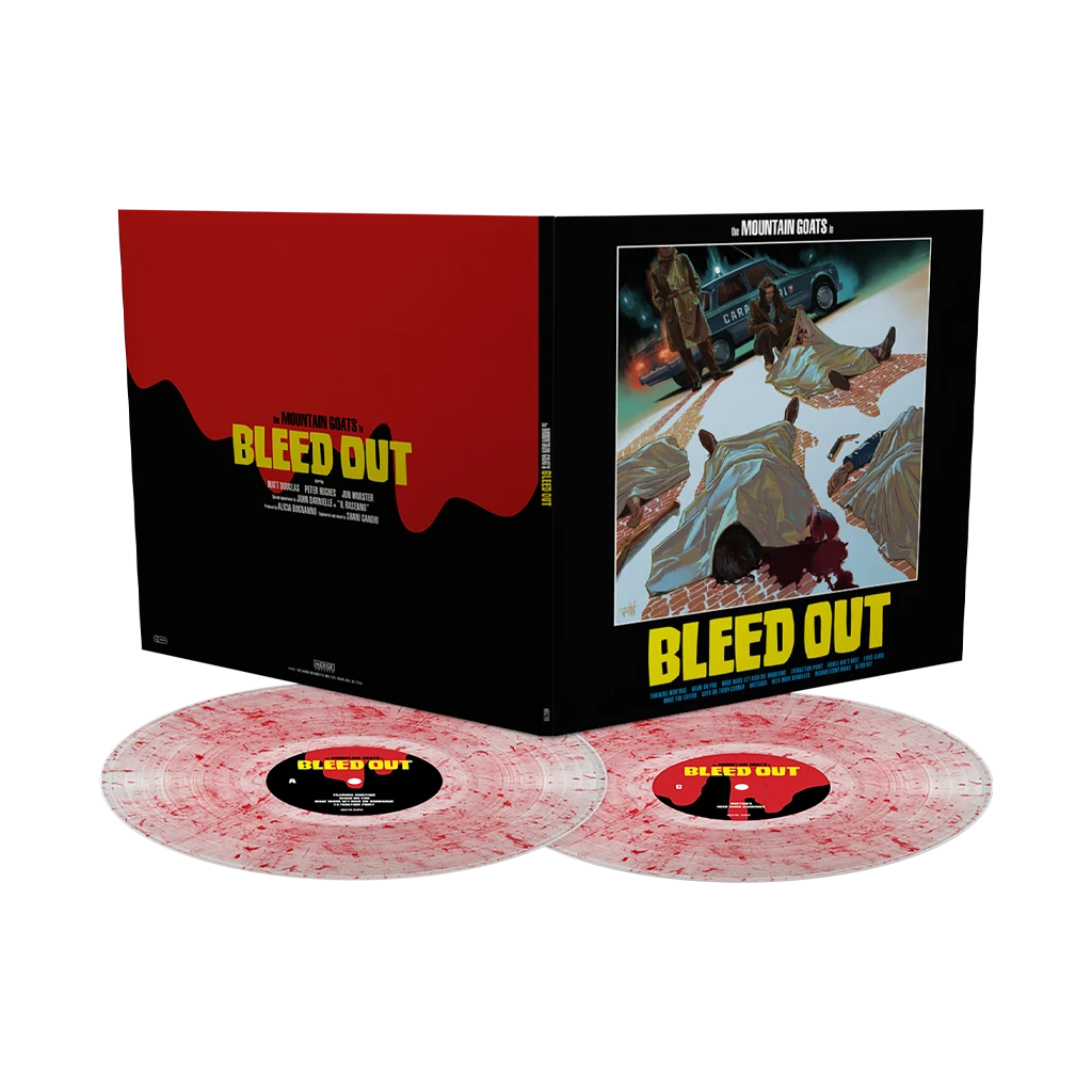 The Mountain Goats New Merch Bleed Out Double LP Red Swirl Vinyl 4 The Mountain Goats New Merch Bleed Out Double LP Red Swirl Vinyl
