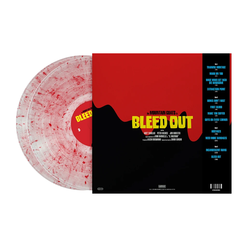 The Mountain Goats New Merch Bleed Out Double LP Red Swirl Vinyl 2 The Mountain Goats New Merch Bleed Out Double LP Red Swirl Vinyl