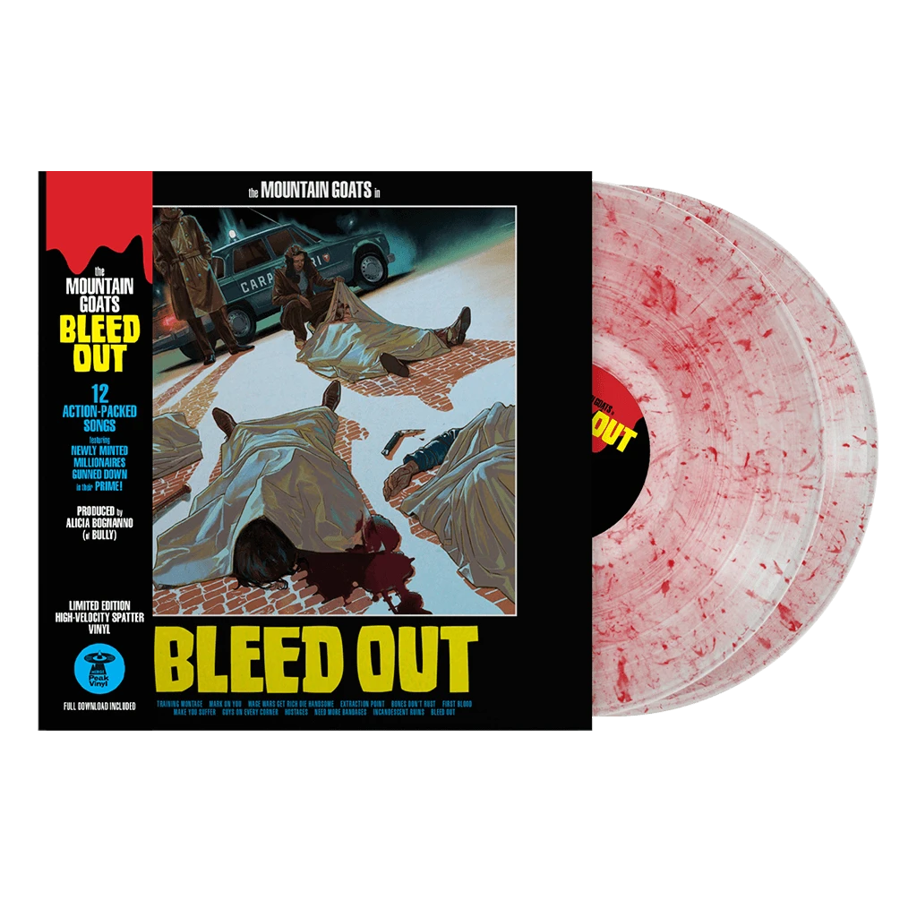 The Mountain Goats New Merch Bleed Out Double LP Red Swirl Vinyl 1 The Mountain Goats New Merch Bleed Out Double LP Red Swirl Vinyl