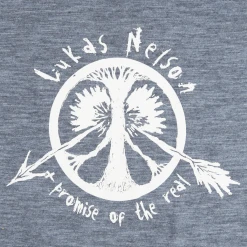 Lukas Nelson & Promise Of The Real Leave Em Behind Women's Heather Grey Long Sleeve T-Shirt New Merch 6 Lukas Nelson & Promise Of The Real Leave Em Behind Women's Heather Grey Long Sleeve T-Shirt New Merch
