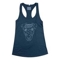 Edie Brickell & New Bohemians New Merch Hunter Logo Heather Navy Tank 8 Edie Brickell & New Bohemians New Merch Hunter Logo Heather Navy Tank