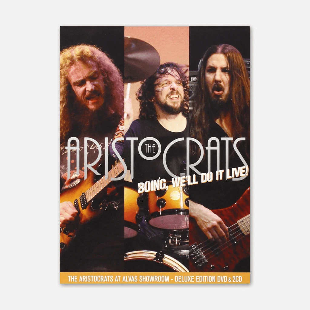 The Aristocrats Boing, We'll Do It Live Deluxe Edition CD & DVD New Merch 1 The Aristocrats Boing, We'll Do It Live Deluxe Edition CD & DVD New Merch