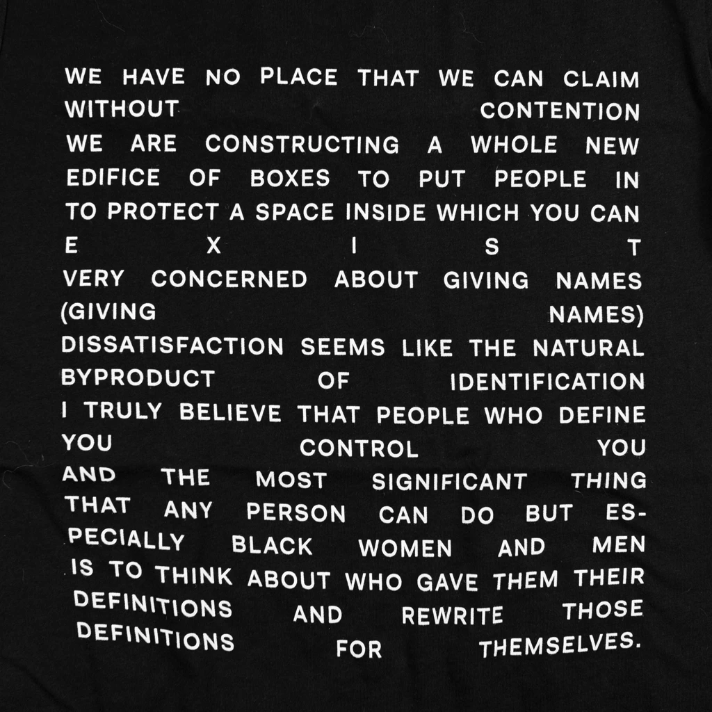 Moses Sumney Boxes Black T-Shirt New Merch 3 Moses Sumney Boxes Black T-Shirt New Merch