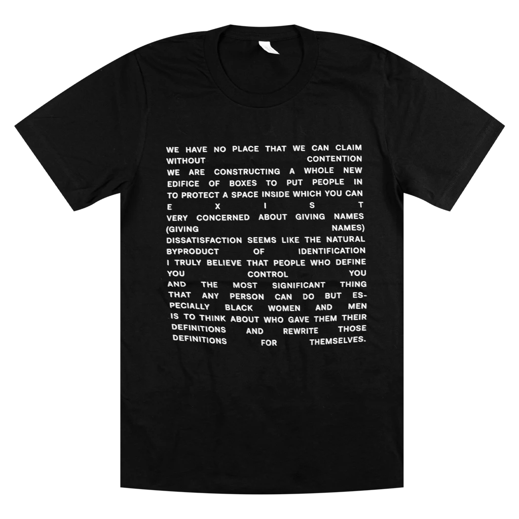 Moses Sumney Boxes Black T-Shirt New Merch 2 Moses Sumney Boxes Black T-Shirt New Merch