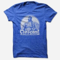 Crescent Ballroom Champion Wrestler Royal Blue Tri-Blend New Merch