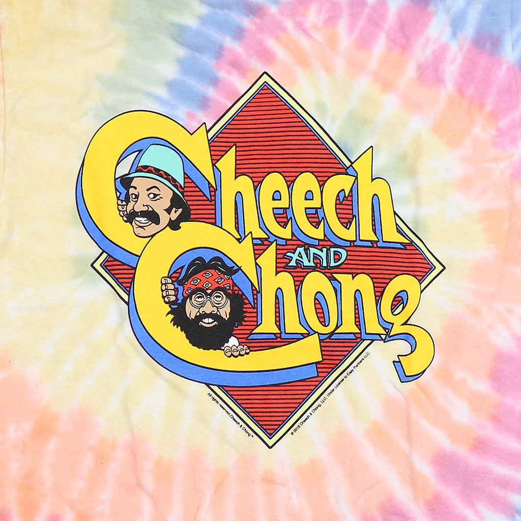 Cheech And Chong New Merch Rainbow Tie Dye T-Shirt 2 Cheech And Chong New Merch Rainbow Tie Dye T-Shirt