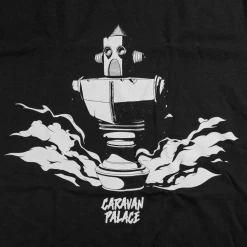 Caravan Palace Wings Black T-Shirt New Merch