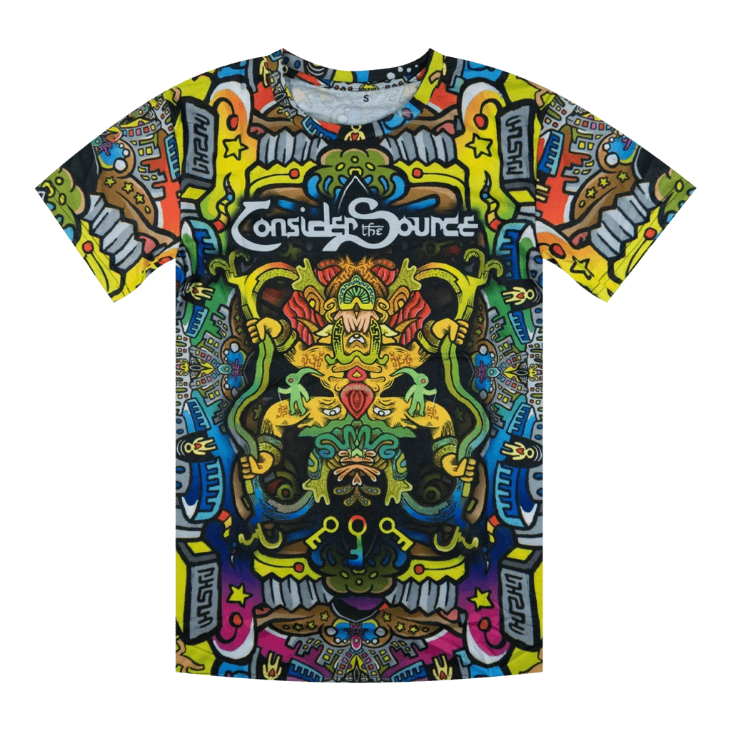 Consider The Source New Merch Return To The Eternal Source Dye-Sub Shirt 1 Consider The Source New Merch Return To The Eternal Source Dye-Sub Shirt