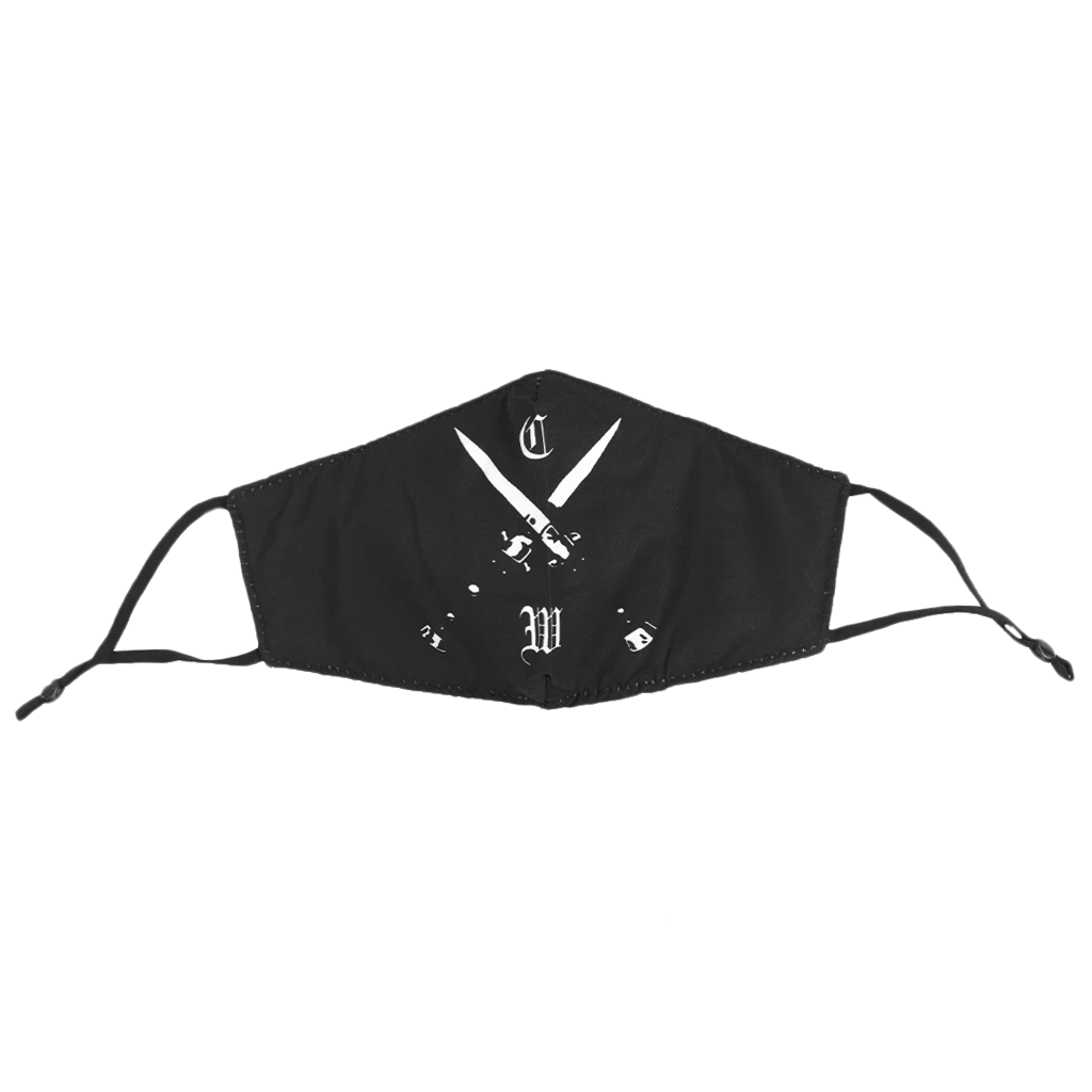 Chelsea Wolfe (CW) Blades Face Mask New Merch 1 Chelsea Wolfe (CW) Blades Face Mask New Merch