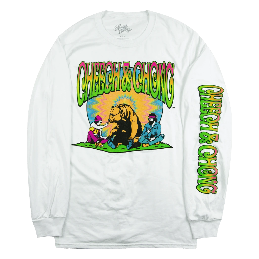 Cheech And Chong California Dreaming White Long Sleeve T-Shirt New Merch 1 Cheech And Chong California Dreaming White Long Sleeve T-Shirt New Merch