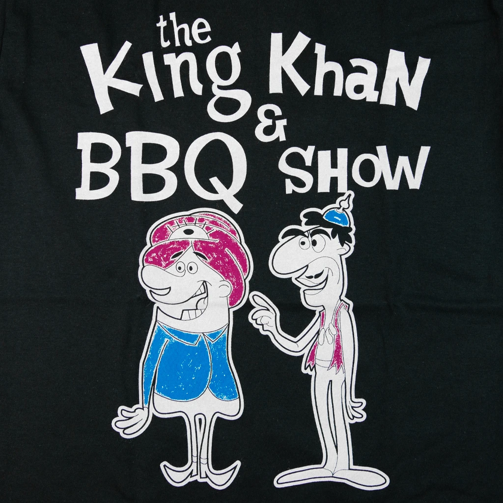 The King Khan & BBQ Show New Merch Cartoon T-Shirt 2 The King Khan & BBQ Show New Merch Cartoon T-Shirt