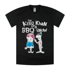 The King Khan & BBQ Show New Merch Cartoon T-Shirt