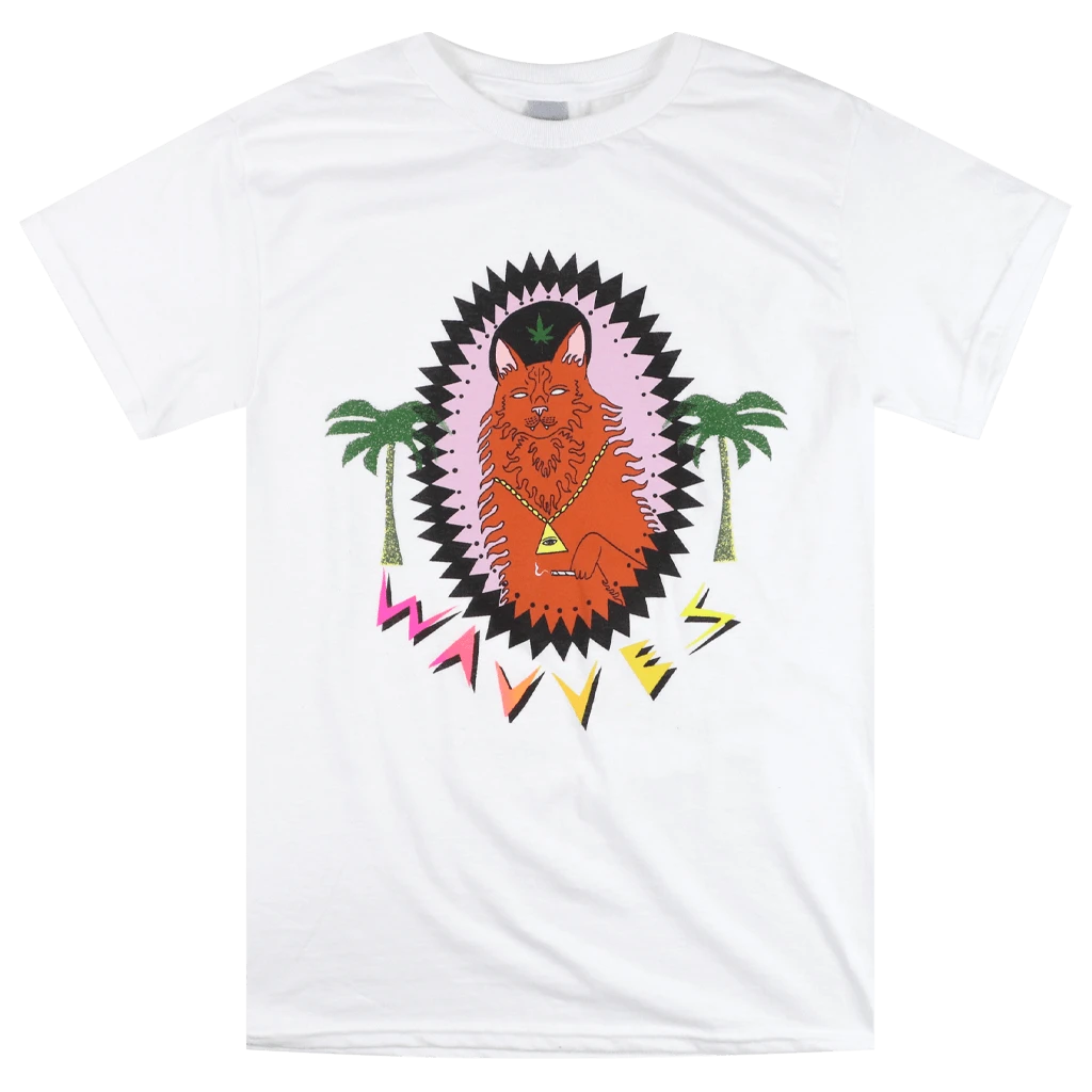 Wavves King Of The Beach White T-Shirt 1 Wavves King Of The Beach White T-Shirt