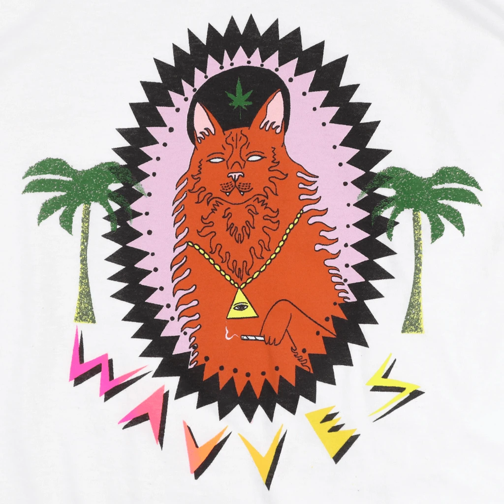 Wavves King Of The Beach White T-Shirt 2 Wavves King Of The Beach White T-Shirt