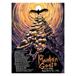 The Mountain Goats Cave Angel Ascendancy Tour 2021 Poster