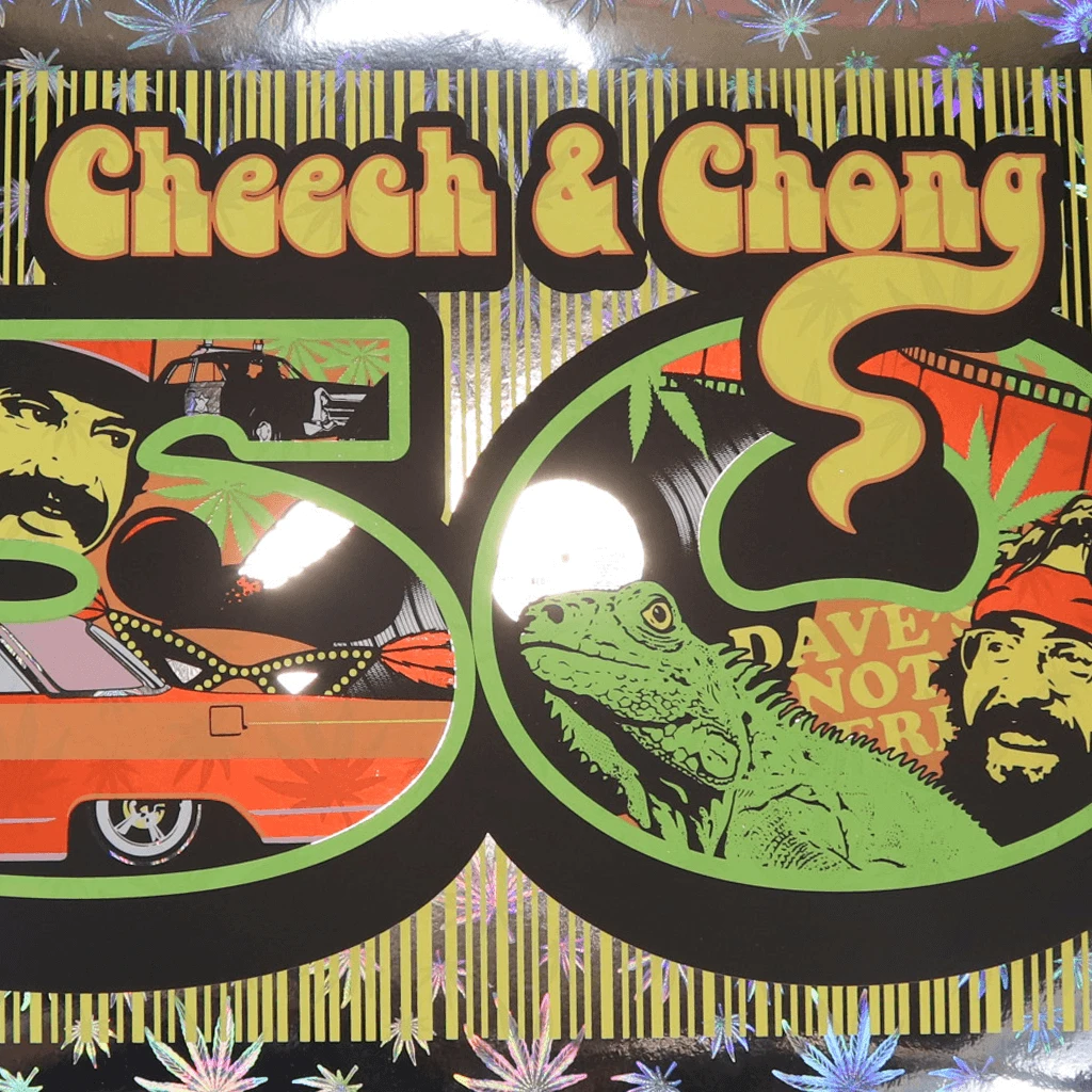 Cheech And Chong New Merch 50th Anniversary Poster - Foil Variant 2 Cheech And Chong New Merch 50th Anniversary Poster - Foil Variant