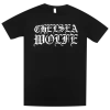 Chelsea Wolfe (CW) Chelsea Wolfe White On Black T-Shirt