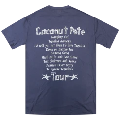 Broken Lizard New Merch Coconut Pete Tour 1978 Vintage Navy T-shirt 9 Broken Lizard New Merch Coconut Pete Tour 1978 Vintage Navy T-shirt