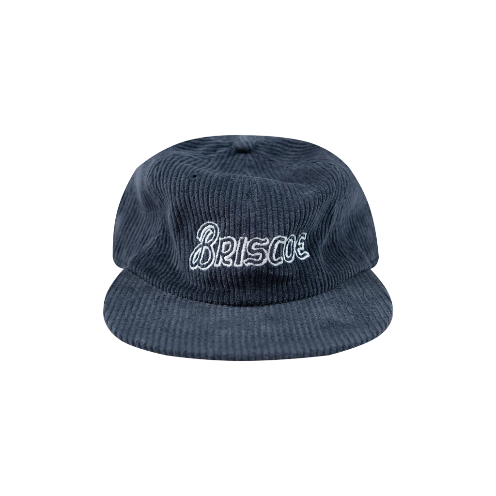 Briscoe New Merch Corduroy Blue Logo Hat 1 Briscoe New Merch Corduroy Blue Logo Hat