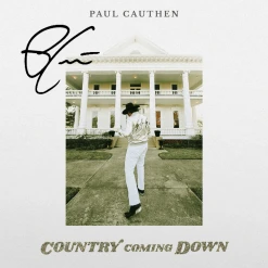 Paul Cauthen New Merch Signed Country Coming Down Gold Vinyl