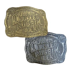 Paul Cauthen New Merch Downin’ Doubles, Rubbin’ Buckles Belt Buckle