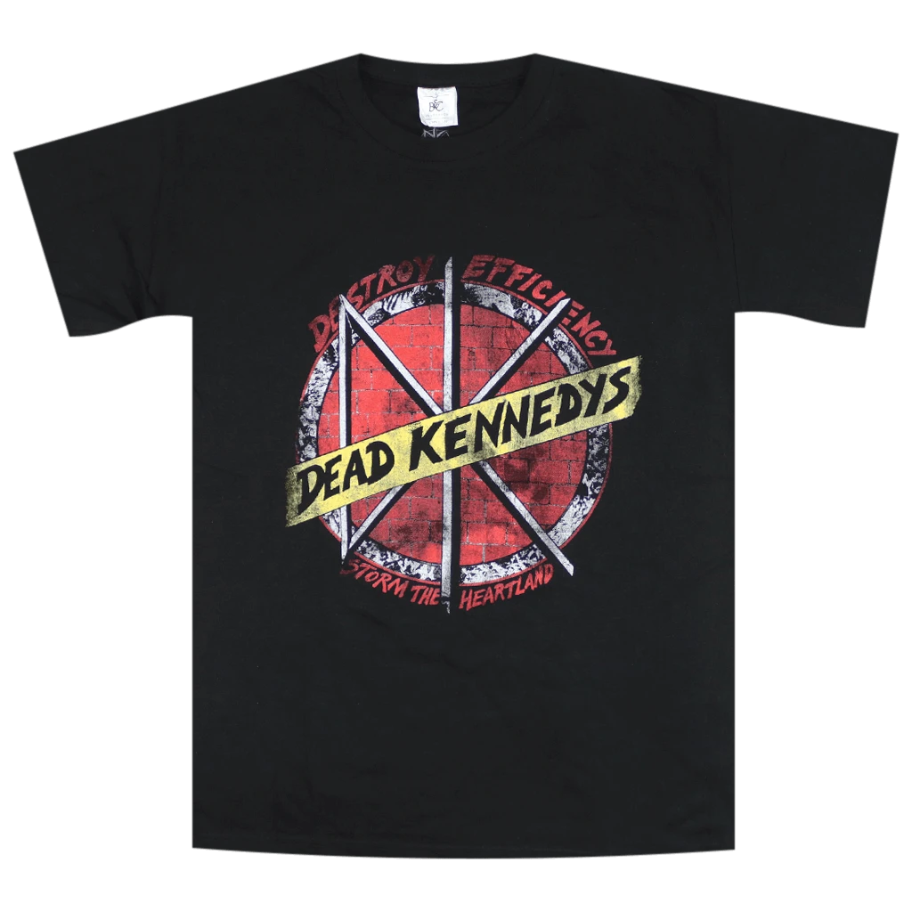 Dead Kennedys Destroy Efficiency Black T-Shirt 1 Dead Kennedys Destroy Efficiency Black T-Shirt