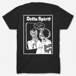Delta Spirit Not Dead Yet Black T-Shirt 6 Delta Spirit Not Dead Yet Black T-Shirt