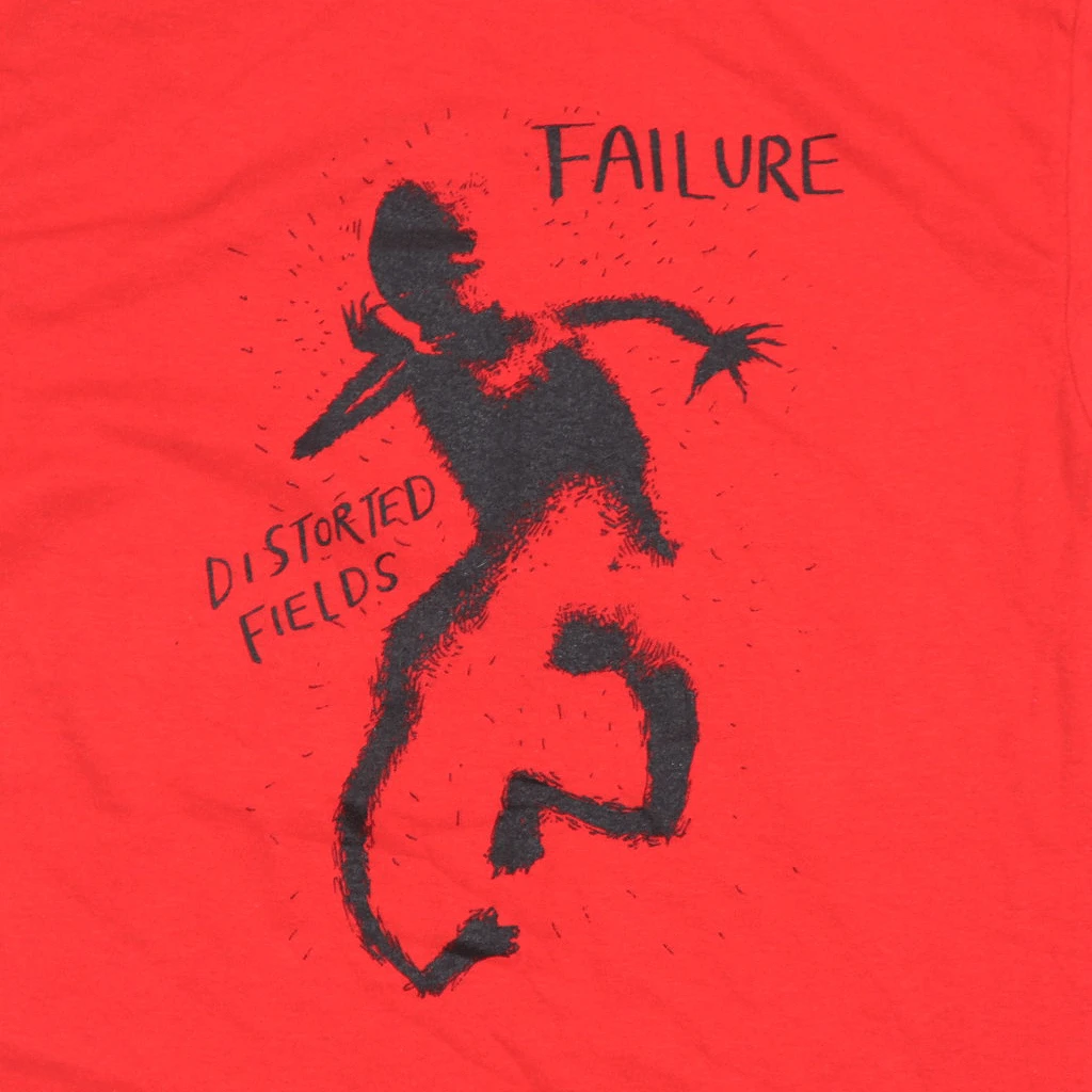 Failure Distorted Fields Red T-Shirt New Merch 2 Failure Distorted Fields Red T-Shirt New Merch