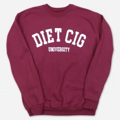Diet Cig Ivy League Maroon Pullover Sweatshirt