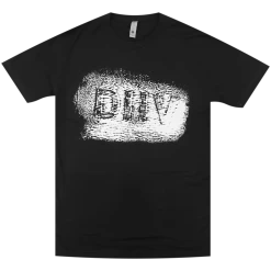 DIIV Paint Black T-Shirt New Merch